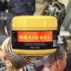 GZE Shining and Conditioning Extra Hold Braid, Loc, Twist Gel, Tames Frizz & Edges, 4C Hair, No Parabens, Sulfates, Mineral Oil or Petrolatum Braid Shaping Styling Gel Edge Control travel size
