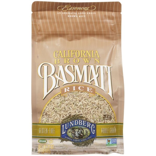 Lundberg Eco-Farmed Rice - Basmati Brown - 32 oz