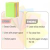 Mr. Pen- Lined Sticky Notes 4x6, 6 Pads, 45 Sheets/Pad, Pastel Color, Sticky Notes with Lines, Sticky Pads, Sticky Note Pads, Colorful Sticky Notes, Stickies Notes, Ruled Post Stickies