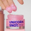 Unicorn Snot Face & Body Glitter - Cosmetic-Grade Holographic Glitter Gel - Glitter Makeup for Festivals, Raves, Anime Cosplay - Safe for Face, Easy Application & Removal, 1.7oz Pink Glitter, Flamingo