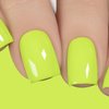 Vishine Neon Color Gel Nail Polish, 16ml Electrifying Neon Lemon-Lime Green Cream Gel Nail Soak Off UV LED Nail Lamp Gel Polish Nail Art Manicure Salon DIY Home 0.54Oz #M097