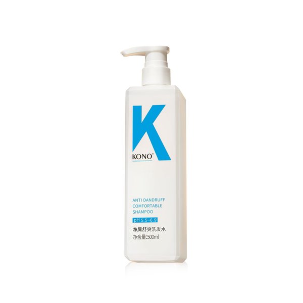 KONO Anti-Dandruff Shampoo Classic Series- Long-Lasting Relief for Itching and Flaking Scalp, Fresh and Effective Scalp Treatment for Dandruff 16.9 fl.oz