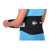 MUELLER Sports Medicine Adjustable Lumbar Back Brace with Removable Pad, Back Pain Relief Support for Men and Women, Ideal for Upper and Lower Back Pain, Sciatica, Scoliosis, Black, Regular Size