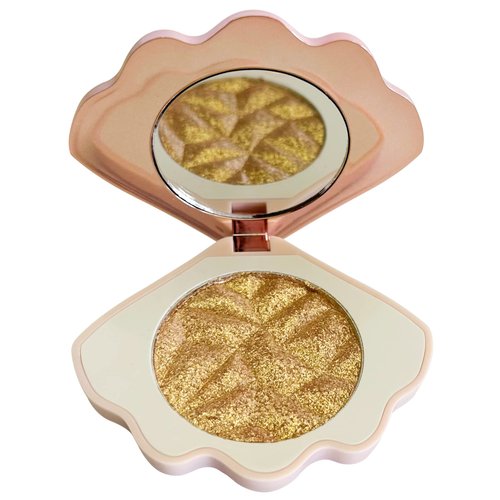 Highlighting Face Powder Illuminator - Bighiza Girls Do It Better - Glow Highlighters Natural Shimmer Powder Makeup - Cleopatra/Twinkle Toes (Gold Shimmer)