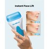 BearKig Ice Roller, Ice Roller for Face, Ice Face Roller, Cold Facial Ice Roller Massager for Eye Puffiness, Women's Gifts, Migraine, TMJ Pain Relief & Minor Injuries, Skin Care Products (Blue)