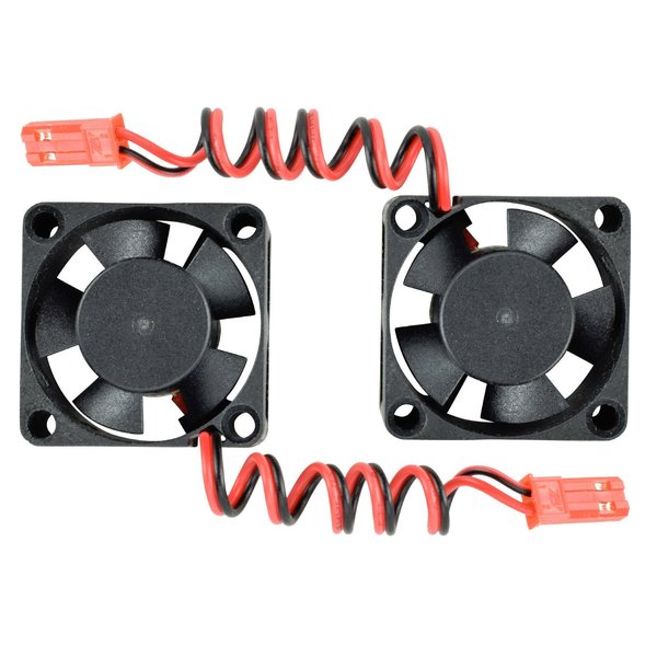 Apex RC Products 30x30x10mm Ball Bearing Motor/ESC Cooling Fan - 2 Pack #8030