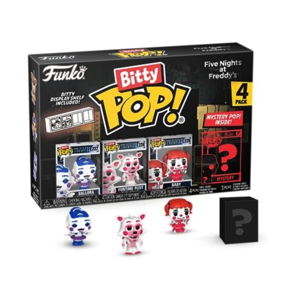 Bitty POP: FNAF- Ballora 4PK