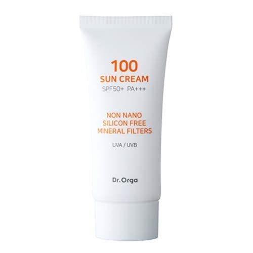 Dr.Orga 100 Non Nano Mineral Filters Sun Cream (50ml) SPF50+/PA+++ [Made in Korea]