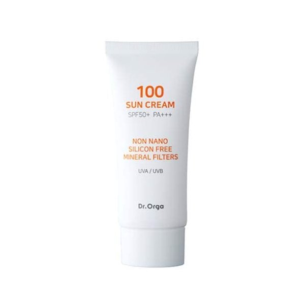 Dr.Orga 100 Non Nano Mineral Filters Sun Cream (50ml) SPF50+/PA+++ [Made in Korea]