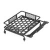 RC Roof Rack, Toy Roof Rack Black Steel Luggage Tray Roof Rack for 1/10 RC Crawler Car(S) Rc Truck Roof Rack 1 10 Rc Truck Roof Rack 1/10 Rc Truck Roof Rack Rc Crawler
