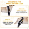 Furtent Dog Knee Brace for Torn ACL Hind Leg, Dog Leg Braces Rear Leg or Front Legs with Cruciate Ligament Injuries Adjustable, CCL Brace for Pets Knee Support Warm Joint Pain Relief, L