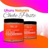 Uhuru Naturals Ancient Chadian Hair Mask - Chebe Treatment for Length Retention w/Coconut Oil (8 Oz) - Organic Hair Blooming Treatment Formula - Promotes Keratin Development For Teens Men & Women