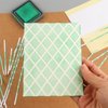 BAOFALI 90PCS Masking Strips Stamping Mask Paper Adhesive Stamp Masking Paper for Pre-Cut Masking Strips; Reusable Delicate-Tack Adhesive for Easy Masking for Painting, DIY, Arts, Crafts, Handmade