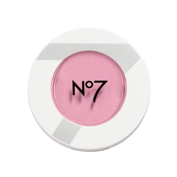 No7 Matte Powder Blush - Damson Mist - Loose Blush Makeup Palette for Instant Flush of Color - Makeup Powder for Face with Skin Conditioning Vitamin E (3g)