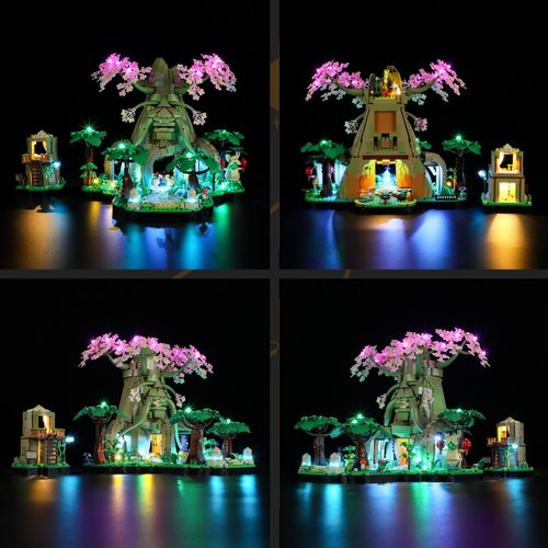 LIGHTAILING Light for Lego-77092 Great Deku-Tree 2-in-1 - Led Lighting Kit Compatible with Lego Building Blocks Model - NOT Included The Model Set