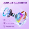 Mini Karaoke Machine for Kids, Christmas Birthday Gifts for Girls Boys Toy 4, 5, 6, 7, 8, 9, 10, 12+, Portable Bluetooth Speaker with 1 Wireless Mic, Karafun Premium Songs for All Ages(Purple)