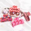 Heart hair clips,3.5 Inch claw clips cute, Non-slip pink claw clips, pink hair clips, Unique claw clips for Women and Girls,Cute claw clip for thick hair,Girls Birthday Valentine's Days