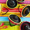 JOYIN 6 PCS Cinco De Mayo Fiesta Fabric Sombrero Headbands Party Costume for Fun Fiesta Hat Party Supplies, Luau Event Photo Props, Mexican Theme Decorations and Party Favors