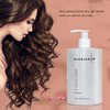 MOEHAIR Flexx Gel 16 Fl oz. Flexible hold styling gel,adds texture moisture and shine to hair, non-greasy, detangles, styles and keeps hair intact, Hair gel for women and men