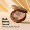 Physicians Formula Butter Glow Bronzer + Blush, Ultra Creamy 2-in-1 Formula, Illuminating & Moisturizing Butter Blend - Healthy Glow