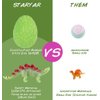 STARYAR Bath Bombs for Kids with Surprise Toys Inside, XXXL Dinosaur Egg Bubble Bath Bombs Gift Set, Dino Eggs, Dinosaur Toys for Kids 3 4 5 6 7, Easter Eggs Basket Stuffers for Kids