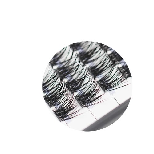 Vayator 120pcs Wide Cluster D Curl Professional Makeup Individual Cluster Eyelashes Grafting Fake False Eyelashes Eyelash Extension Individual Eyelash (10-12-14-16mm Mixed)