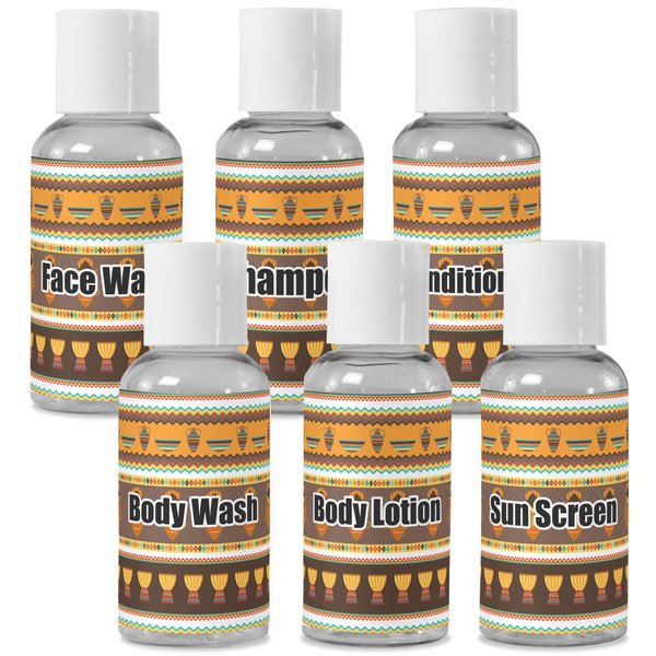 YouCustomizeIt Personalized African Masks Travel Bottles