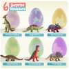 Dan&Darci Dino Egg Bath Bombs for Kids - Easter Kids Bath Bomb with Surprise Inside - Dinosaur Toys Gift for Boys and Girls Ages 6 7 8 Years Old Toy Kid Gifts - Fun Educational Toys Dino Fizzy