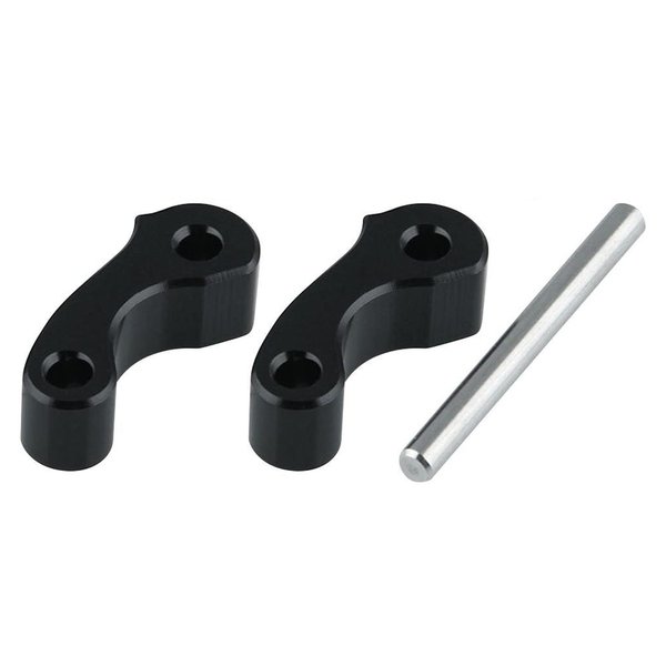 Window Latch Hinge Pivot for First Gen Tacoma Tundra Rear Quarter Window 1995-2004 Tundra 2000-2006 Xtracab 2pcs(Black)