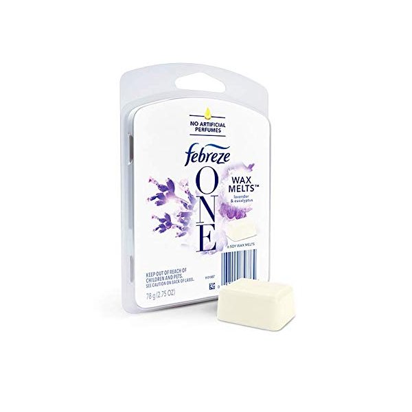 Febreze ONE Wax Melts, Lavender & Eucalyptus, (1 count, 2.75oz)