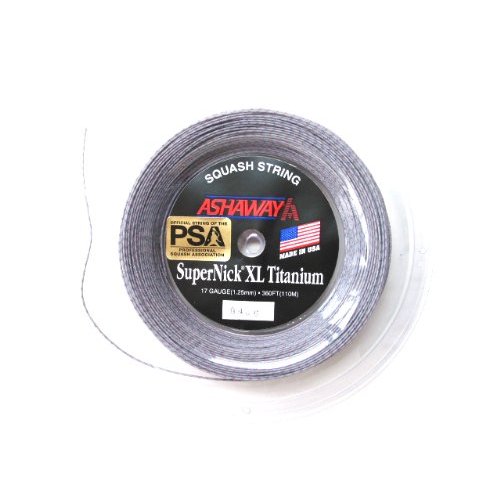 ASHAWAY Supernick XL TI Squash String Reel (360 ft)