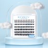 Lash Clusters 84 Pcs Cluster Lashes Eyelash Clusters DIY Cluster Eyelash Extensions Individual Lashes Thin Band & Soft(Cloudy,D-16mm)