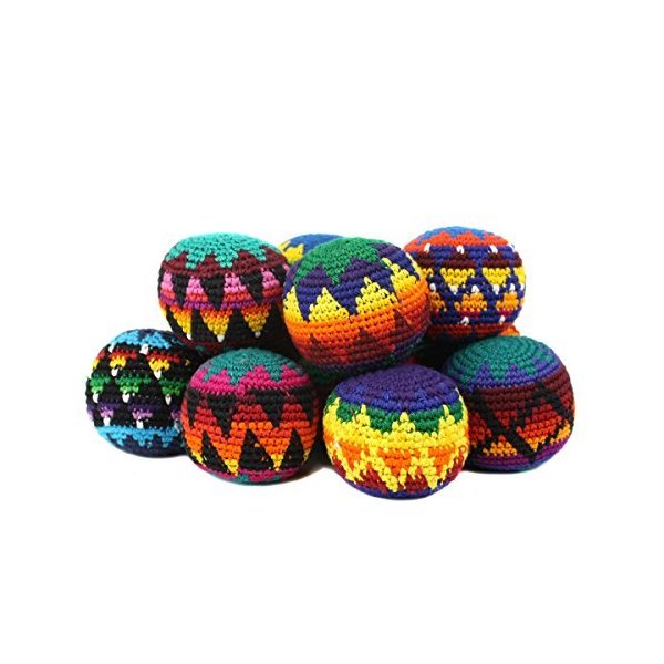 Peruvian Arts Hacky Sack Assorted Color- Set of 3