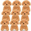 Sumind 9 Pcs Mini Plush Dog Stuffed Animals Bulk Dog Plush Party Favors Small Soft Plush Dog Toy for Goodie Bag Fillers Kids Baby Show Birthday Valentine's Day Gift(Long Plush Puppy)