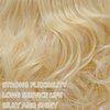 Sabosi Short Blonde Curly Wig Gold Curly Shoulder Length Natural Looking Synthetic Heat Resistant Fiber Wig for Daily Use With Wig Cap