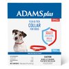 Adams Plus Flea & Tick Collar for Dogs, 7-Month Protection, Adjustable Collar Fits Small Dogs & Puppies, Kills & Repels Fleas, Flea Eggs, Flea Larvae, and Ticks, Kills Tick Larvae and Tick Nymphs