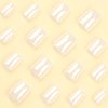 White Press on Nails Short Square - SHANRUN Cute Moonlight White Fake Nails Press ons Nail Art Tips Glue on Nails Full Cover Artificial Acrylic False Nails with Design Stick on Nails Kit for Women