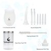 TopQuaFocus 14.5OZ Large Enema Bulb Kit Douche Bulb for Men Women Colon Cleaning Feminine Care Enemas -BPA and Phthalates Free Transparent