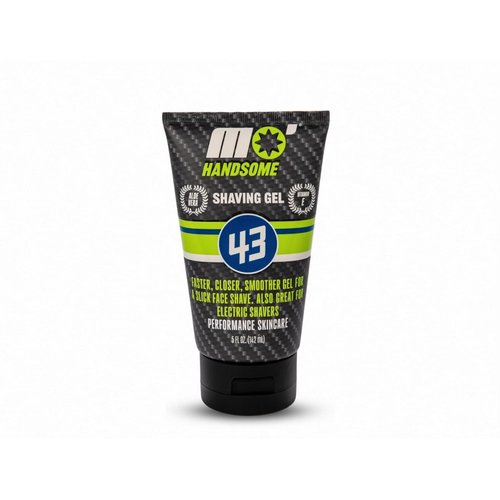 Mo' Handsome Premium Shave Gel for Men – Smooth Glide Formula for a Close Shave – Use with Razor Blades or Wet/Dry Electric Shavers – Hydrating & Skin-Soothing, Aloe Vera & Vitamin E