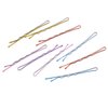 160pcs Multi Colored Bobby Pins 2-2.5 Inches Metallic Barrettes Hair Clips for Women