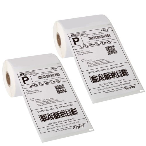 [2 Rolls, 440 Labels] 4”x 6” Postage Thermal Shipping Labels Compatible with Dymo 4XL 1744907 LabelWriter