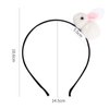 Easter Headbands Bunny Hair Bands for Women Girls, Cute White Rabbit Pink Ears Hair Accessories Easter Day Decoration Headdress Party Supplies Gift Hair Hoop Women's Fashion Headbands Hair Care