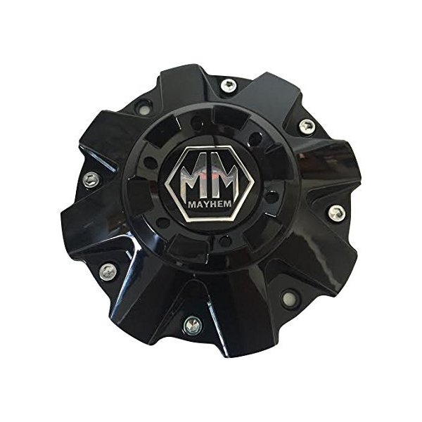 Mayhem Wheels Gloss Black C108040B01 806804B C-231-2 C-231-1-2 Center Cap