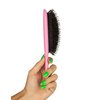 Trademark Beauty Smooth Brush - Hair Brush, Dry or Wet Brush, Synthetic, Dual-Length Bristle Brush, Detangles, Prevents Hair Breakage