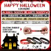 Capoda 24 Pieces Pirate Silicone Bracelets Ahoy Matey Caribbean Rubber Wristbands Skull Pirate Ship Party Favors for Girls Boys Pirate Theme Birthday Party Decorations Halloween Party Supplies