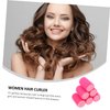 8pcs Hair Rollers for Volume Cling Hair Rollers Self Grip Hair Curlers Drawstring Cosmetic Pouch Automatic Hair Curler Hair Sponge Roller Curler Volume Short Hair Women's