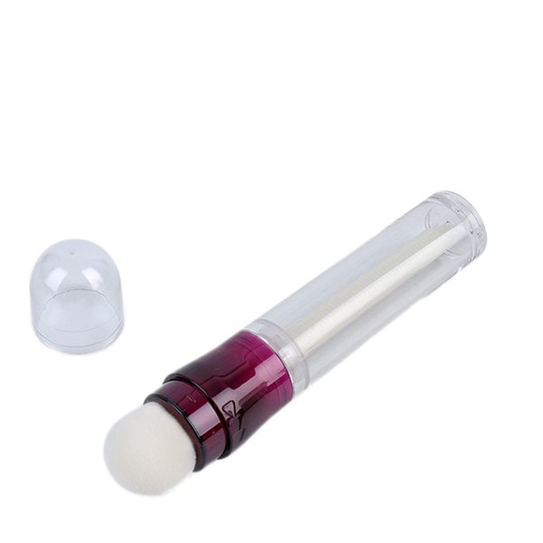 Qixivcom 6ml Concealer Empty Tube with Cotton Brush Concealer Stick 0.2oz Mini Clear Eraser Concealer Box for Handicraft Ladies Portable -Subbottle Makeup Dispenser Container（4 Pack）