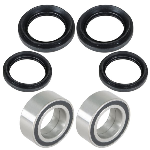 labwork Both Front Wheel Bearing Seal Kits Replacement for Honda TRX300FW Fourtrax 4x4 1988-2000