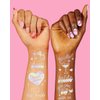 xo, Fetti Cheers Bachelorette Temporary Tattoos - 40 Iridescent Styles | Bachelorette Party Decoration, Bridesmaid Favor + Bride To Be