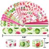 48 PCS Watermelon Party Favors 24PCS Tattoos Stickers 24PCS Slap Bracelets Wristbands Perfect for Watermelon Themed Birthday Baby Showers or Classroom Rewards Ideal Decor and Gifts for Girls and Boys